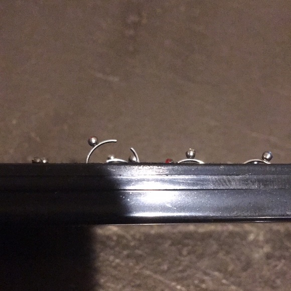 Surgical Steel Rhinestone Nose Rings - Picture 5 of 5